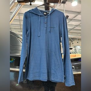 Quiksilver Sandbar Striped Hoodie